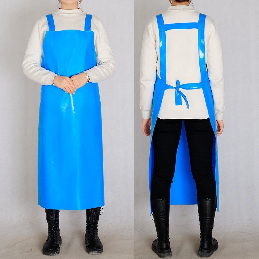 Celemek Uniseks Anti Air Dan Minyak Celemek Waterproof Celemek Panjang Anti Air Celemek TPU Waterpro