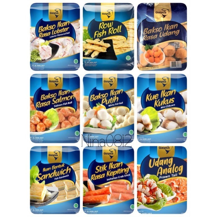 

Giziplus Frozen Food - Ikan Olahan
