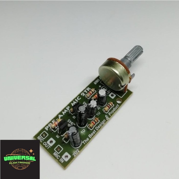 KIT PRE AMP MIC 2TRANSISTOR Termurah COD