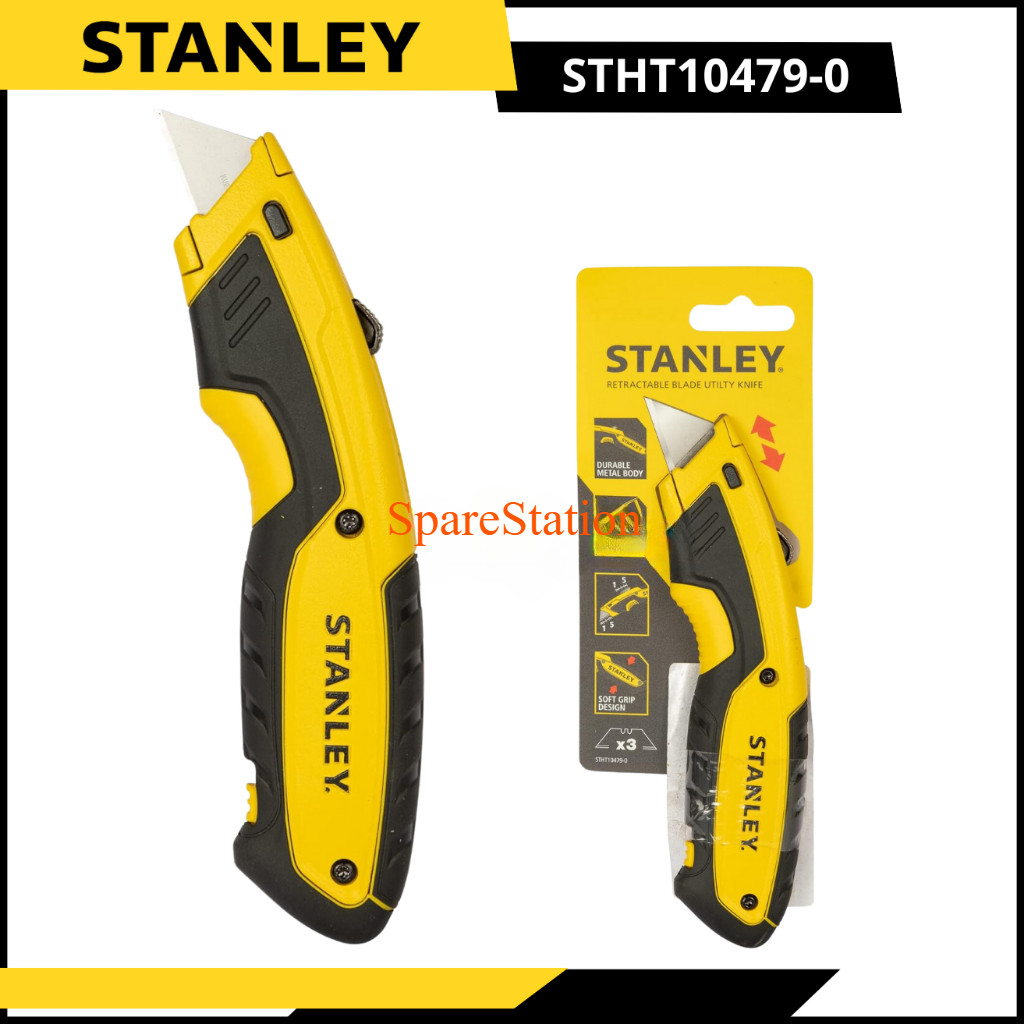 

Pisau Cutter STANLEY STHT10479-0 Retractable Blade Utility Knife