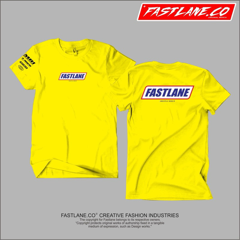 KAOS T-Shirt FASTLANE NICKERS SIMPLE / KAOS Distro Terbaru / KAOS Distro Racing / KAOS Racing Simple