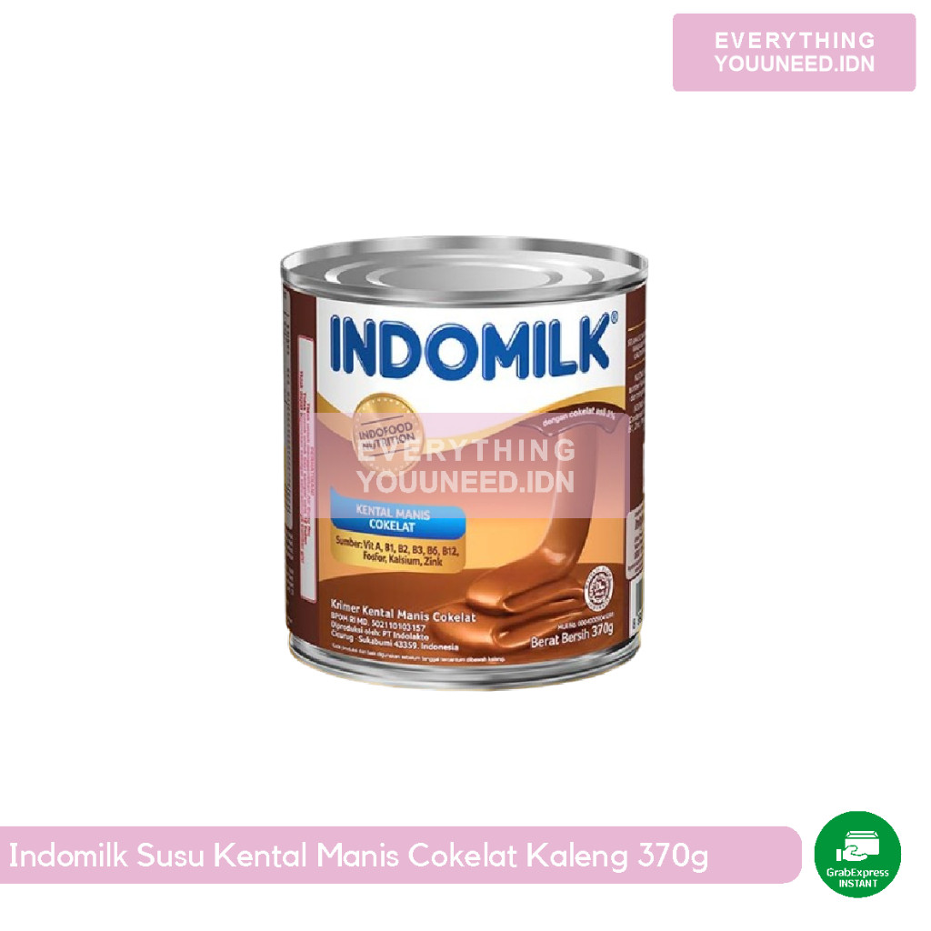 

Indomilk Susu Kental Manis Cokelat Kaleng 370g