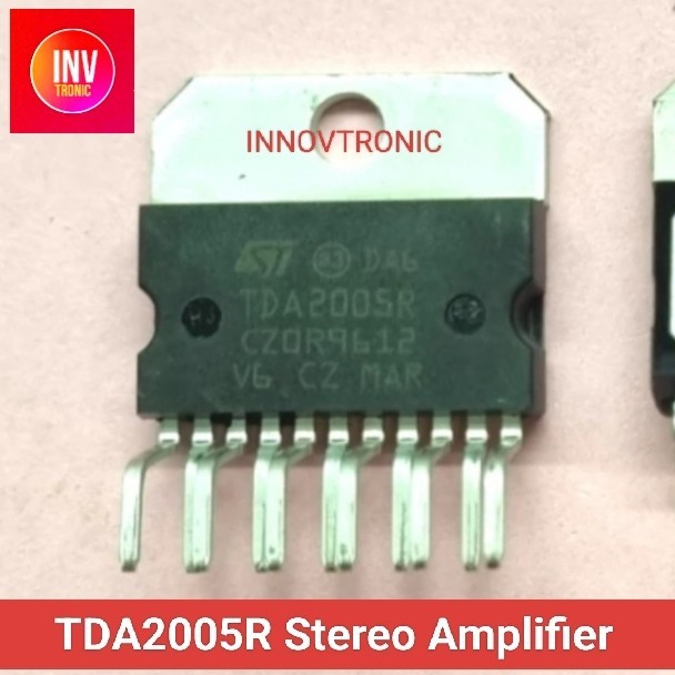 IC TDA2005 TDA-2005 RRT / ORIGINAL 12V Stereo / Bridge Audio Amplifier - TDA2005-RRT