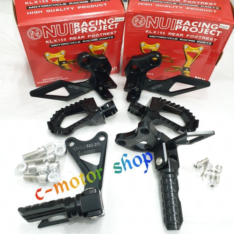 Footstep Delkevic Klx 150 Set Depan Belakang Footstep Klx 150 Set Depan Belakang Delkevic