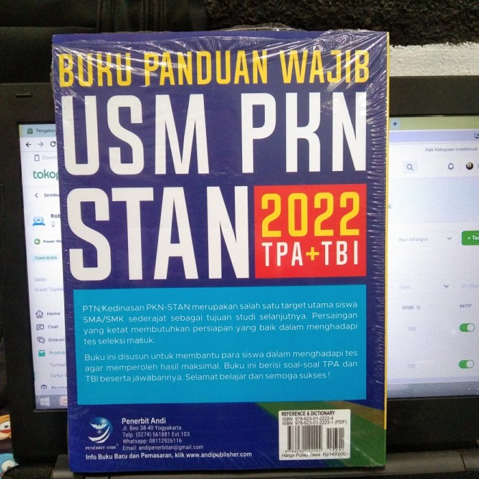 Buku Panduan Wajib USM PKN STAN 2022 TPA + TBI