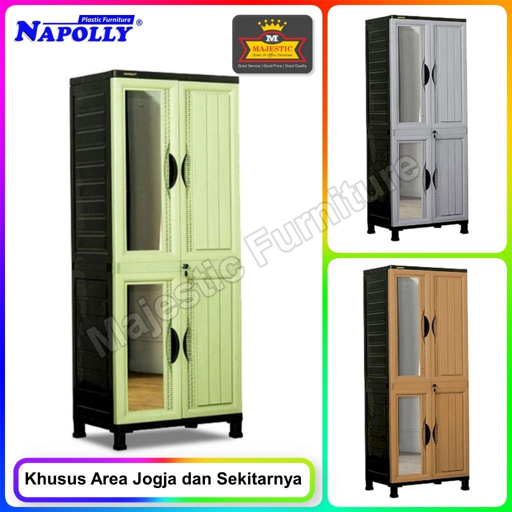 Lemari Plastik Napolly CABRO G85 1R 2CK (Jogja)