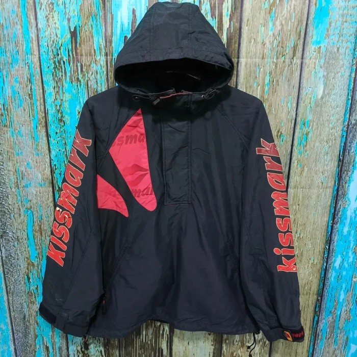 Jaket outdoor KISSMARK snowboard tebal keren murah size M fit XL (P 74cm L 64cm)