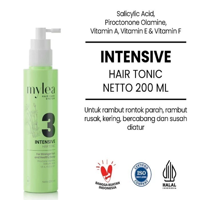 Mylea Intensive Hair Tonic 200 ml - Bantu Atasi Rambut Rontok