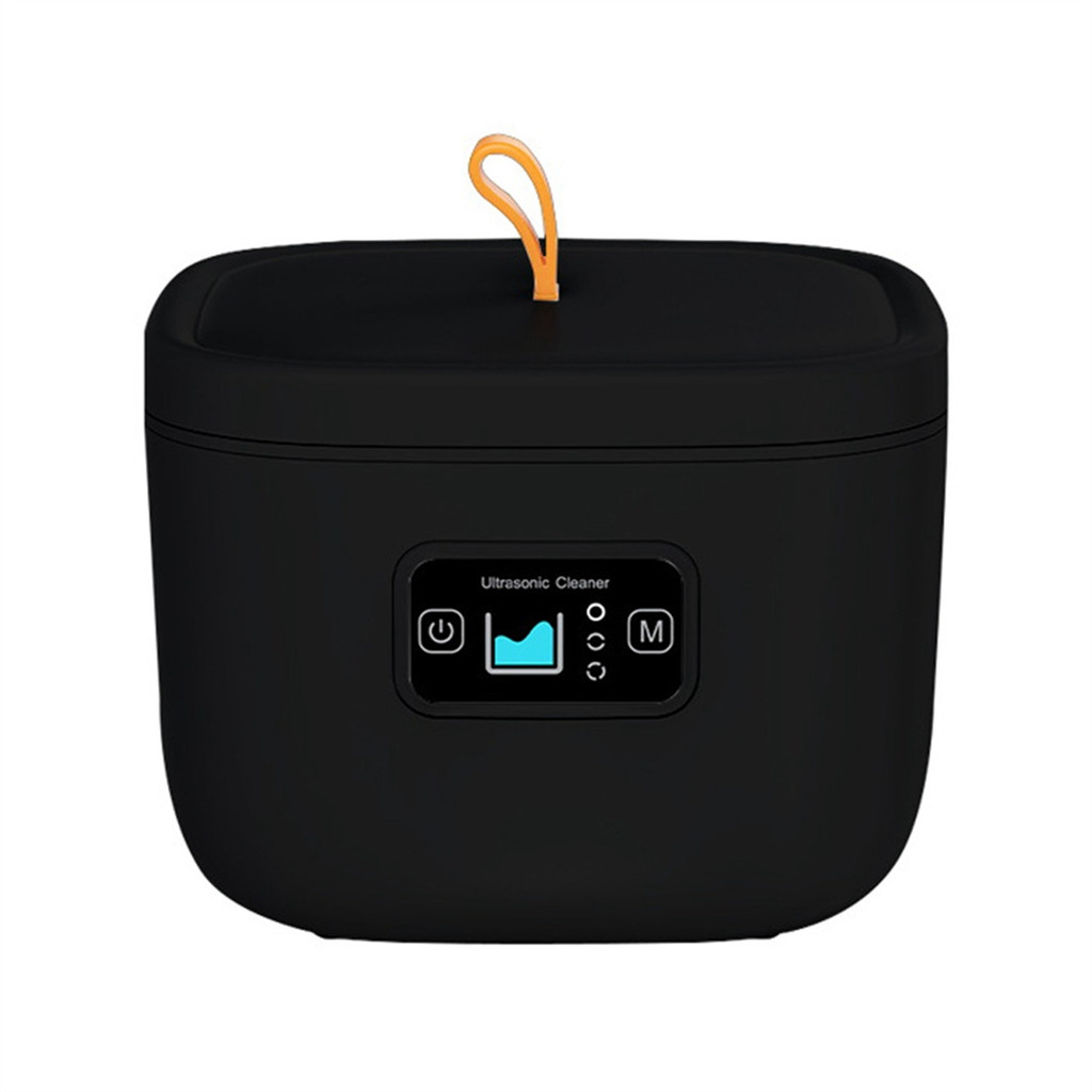 EU Plug,Ultrasonic Cleaner, Portable Ultrasonic Jewelry Cleaner Mouth Guard Cleaner,Dental Cleaner U