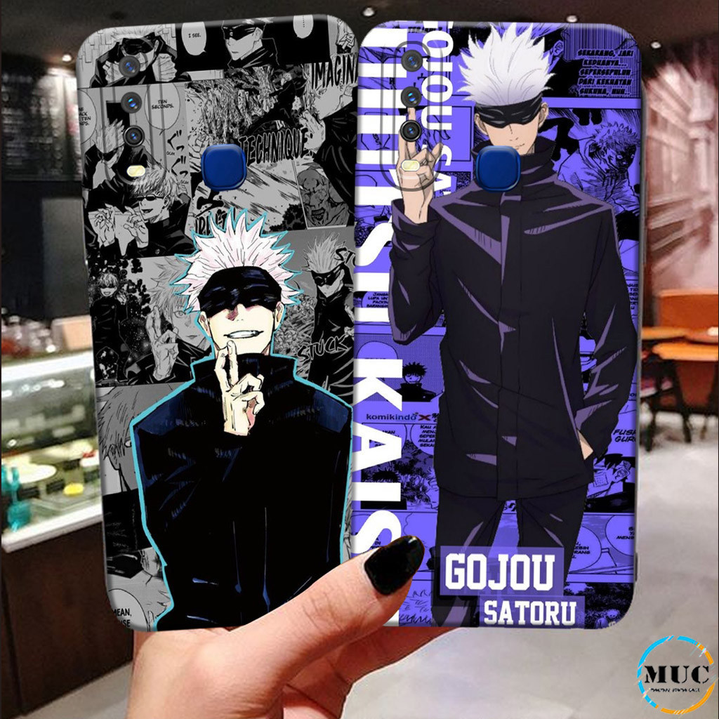 Kesing Hp Vivo Y11 / Y12 / Y12i / Y15 / Y17 / Y19 Motif Anime Jujutsu Kaisen Prokamera