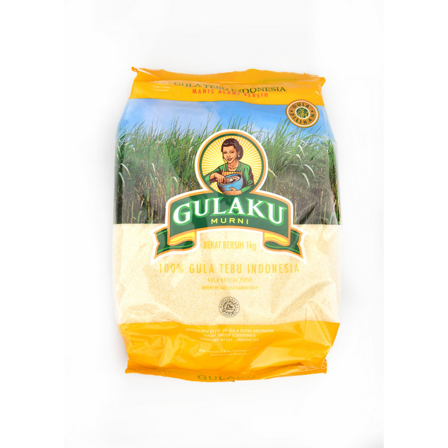 

Gulaku Kuning Kemasan 1kg Gula Tabur Gula Pasir Gulaku Murni
