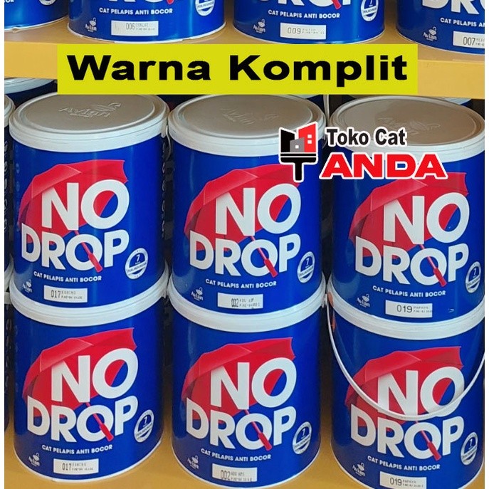 No Drop NODROP 1KG No BOCOR BOCOR - NODROP - Ready Semua Warna - Cat Anti Bocor