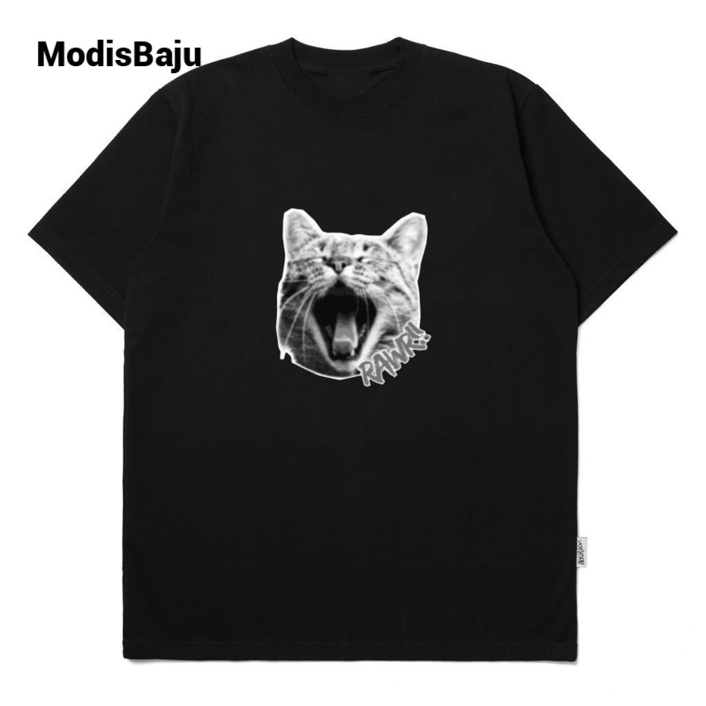 ModisBaju caysie - black  date ideas  Fashion Tee