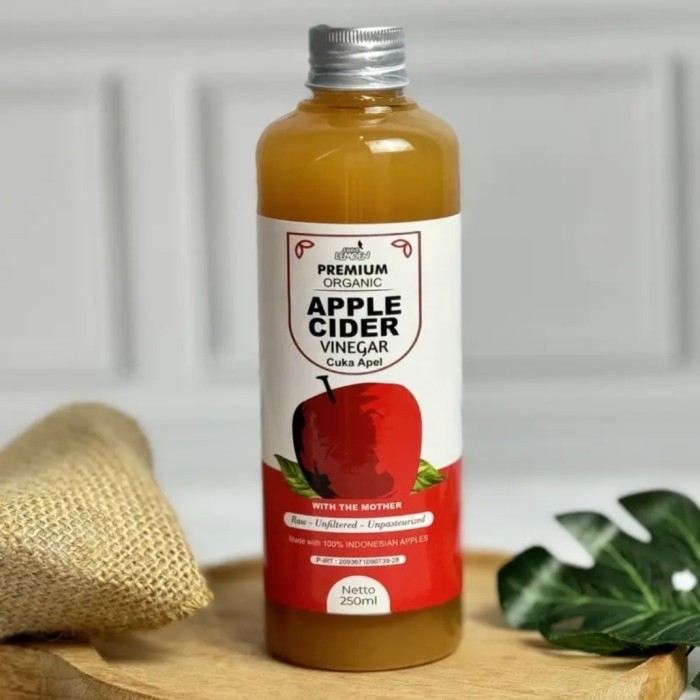 

Cuka Apel | Cider Vinegar - 250 ml