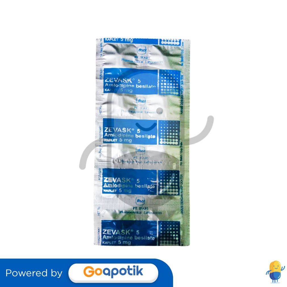 Zevask 5 Mg Strip 10 Kaplet