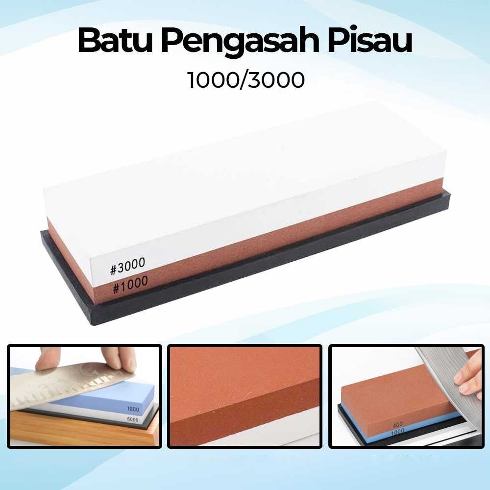 

MYVIT Glitzy Batu Pengasah Pisau Whetstone Knife Sharpener - Wkss-02