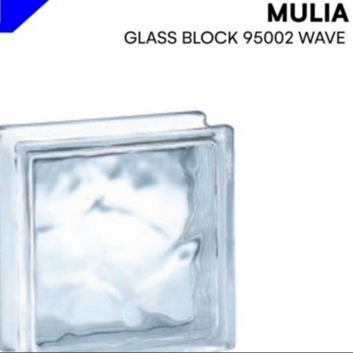 GLASS BLOCK/ GLASSBLOCK /GLASSBLOK MULIA WAVE