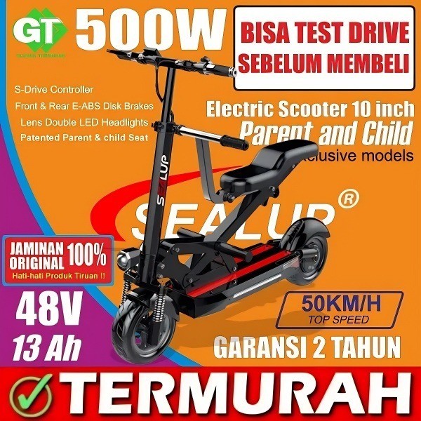 SEALUP Q13 SKUTER LISTRIK / ELECTRIC SCOOTER / SKUTER ELEKTRIK