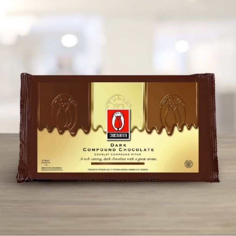 

Tulip Coklat Compound Tulip DCC Kemasan 1kg