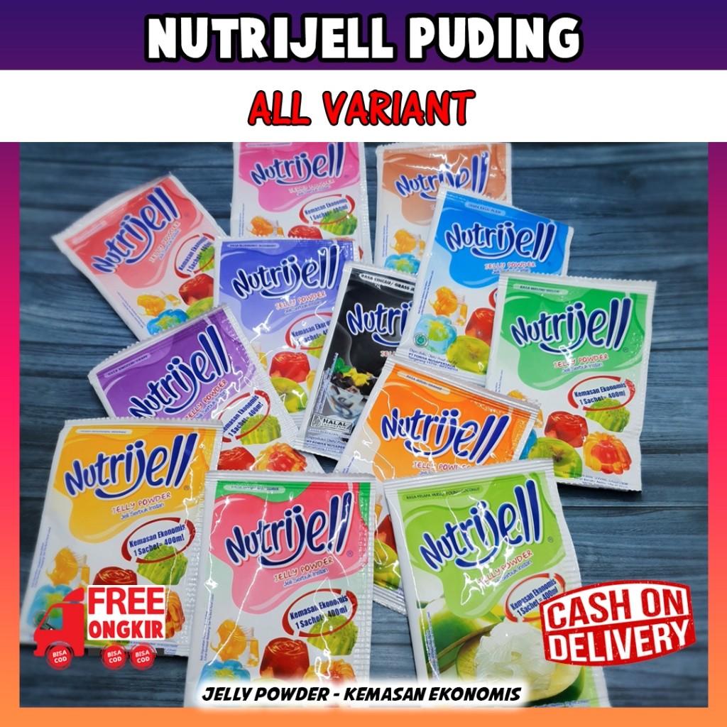 

nutrijell (1 DUS) agar2 pudding isi 12 harga ekonomis varian buah nutrijel rasa buah jelly powder