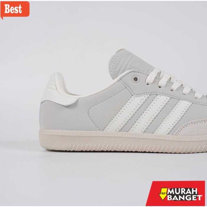 sepatu cowok model sekarang Adidas Samba Human Race Cloud White (BNIB) - Cloud White, 44