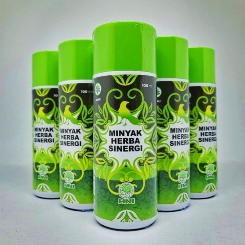 

NEW Minyak Herba Sinergi (MHS) / pijat urut luka gosok gatal asli hni hpai / Herbal Burung Bubut / butbut HPAI bpom / minyak seribu manf'at .