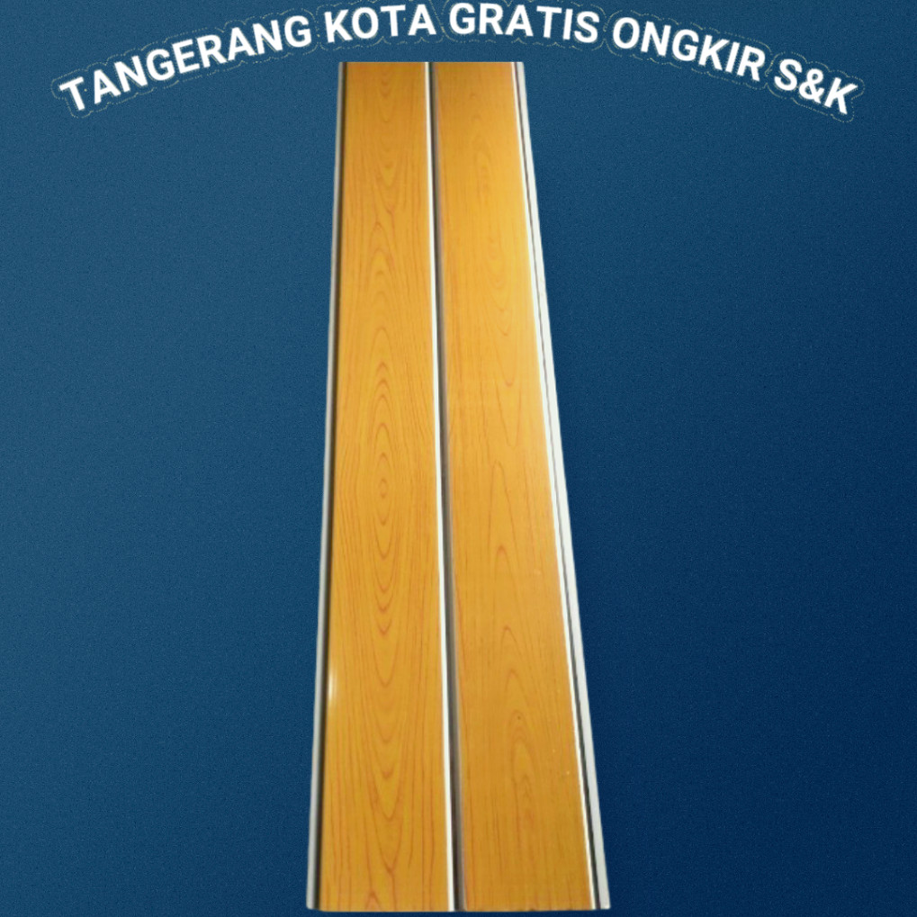 plafon pvc 4 meter 1 dus   ‎ ‎ ‎ ‎
