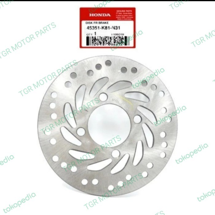 JJH PIRINGAN DISK CAKRAM DEPAN BEAT VARIO 110 125 150 OLD ORI 45351K81N31