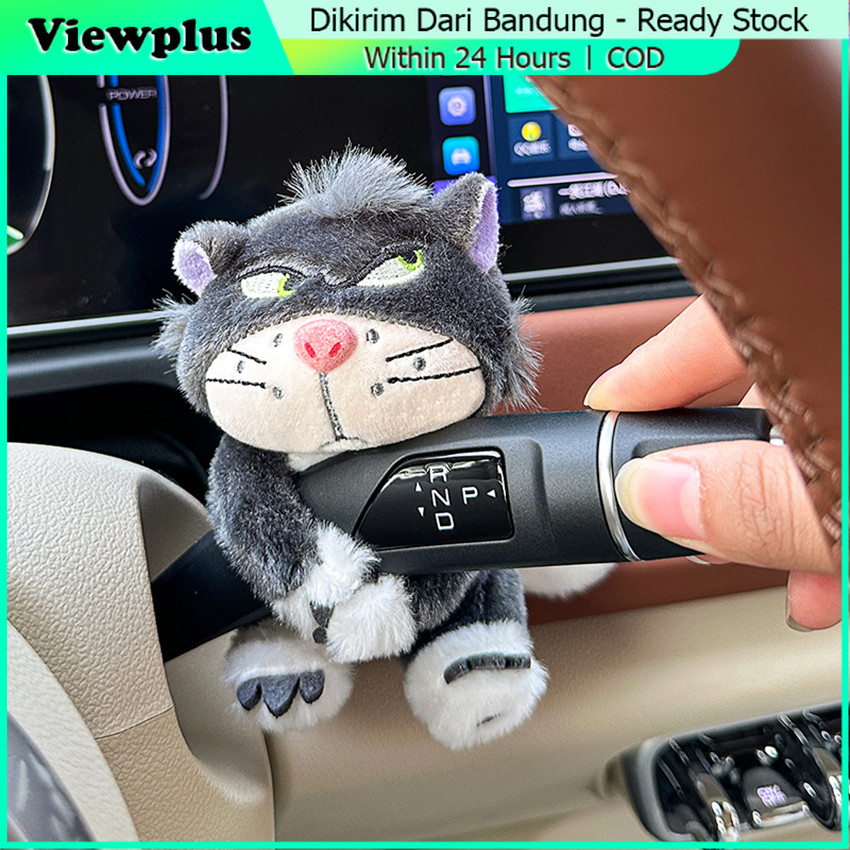 READY Aksesoris Interior Mobil Dekorasi Mobil Kreatif / Lucu Tengah Boneka Kucing Lucu Mobil Hiasan