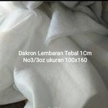 Dakron Lembaran/dakron 100x160 tebal 1cm TERMURAH