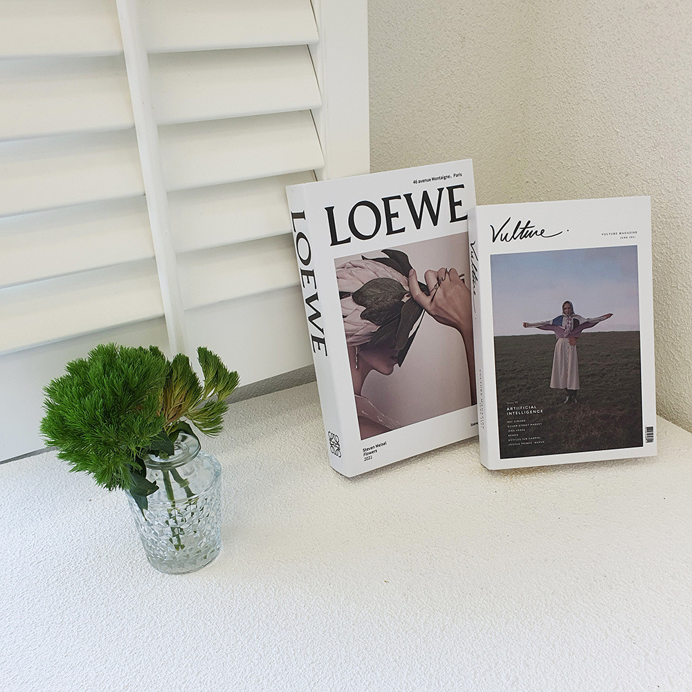 Fashion Fake Book Decoration Luxury Decoration book Living Room Decoration Office decoration Simulat