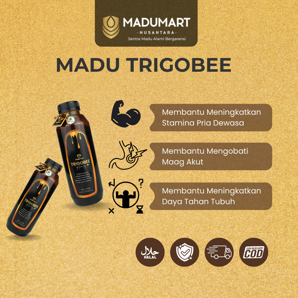 

MADU TRIGOBEE MADUMART Madu Klanceng Trigona Murni 100% Asli Madu Sejuta Manfaat