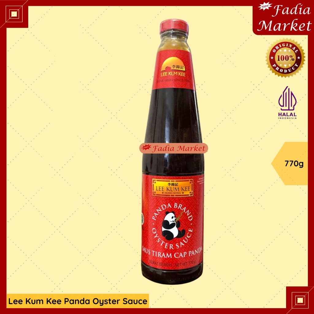 

Lee Kum Kee Panda Oyster Sauce Saus Tiram 770g