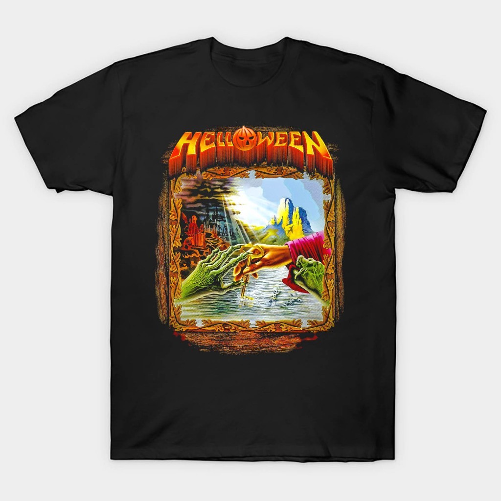 Kaos T shirt musik band helloween