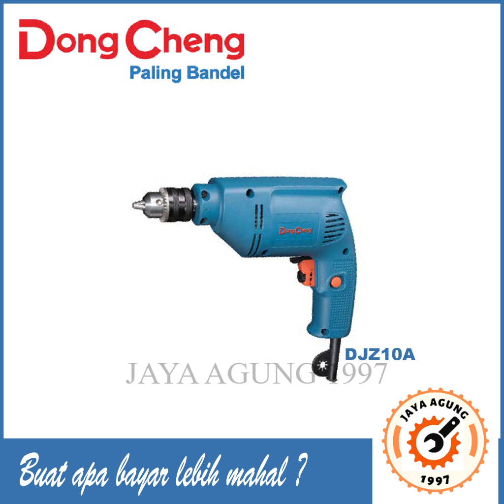 Dongcheng Mesin Bor Tangan Electric Drill 10mm DJZ10A / Bor Dongcheng