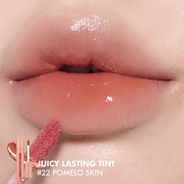 promo  -ROMAND - NEW ARRIVAL Juicy Lasting Tint (4 Colors) Bare Juicy - 22 Pomelo Skin