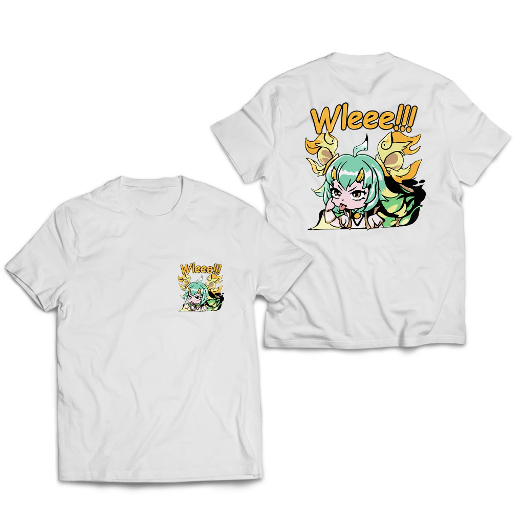Kaus Streetwear Emote Mobile Legend dengan motif O-Neck dan lengan pendek