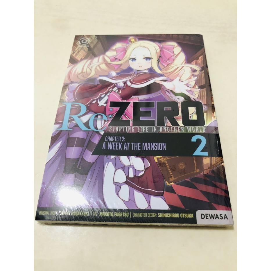 re zero starting life in another world volume 2 Anime Komik Manga