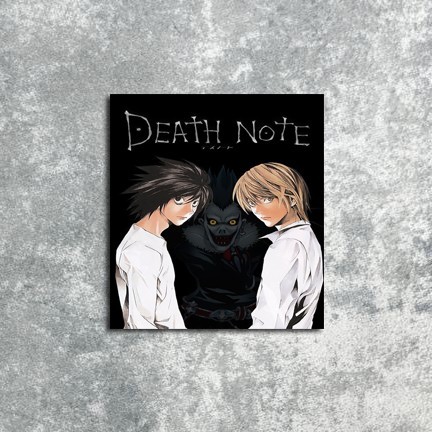 DLS25 Poster Dinding Death Note