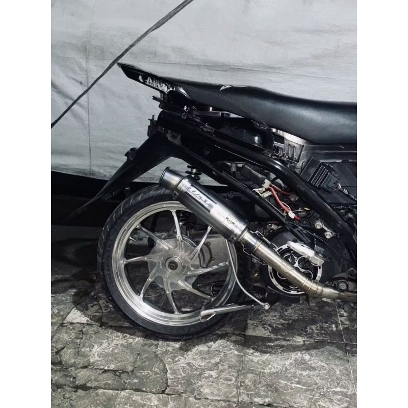 Leheran Knalpot salemba style PNP mio beat