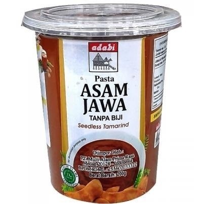 

New Item (S) ADABI PASTA ASAM JAWA 200G