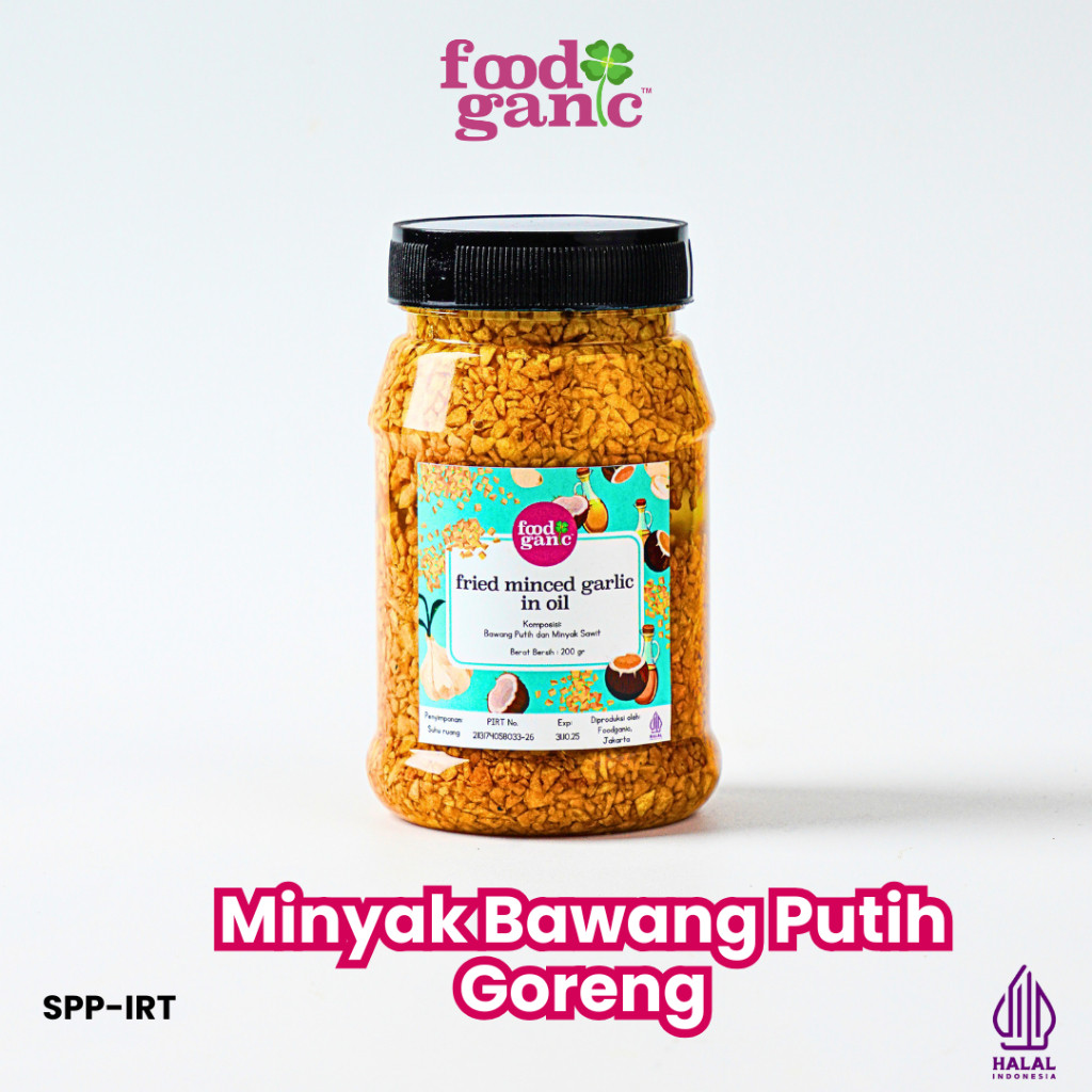 

New Minyak Bawang Putih Goreng (Minced Fried Garlic Oil)Premium