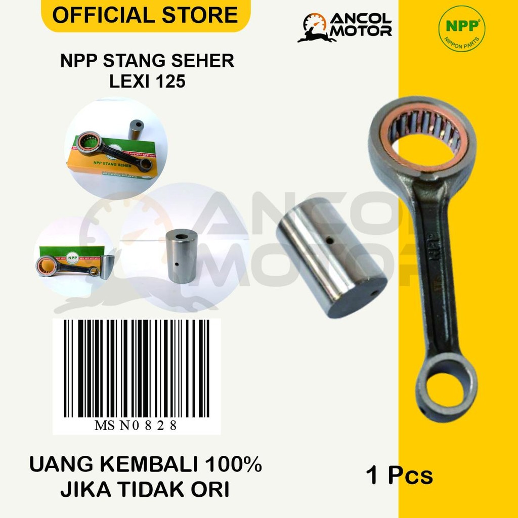 NPP Stang Seher Yamaha Lexi 125 – Conrod Setang Seker Motor Matic Original Jepang Presisi