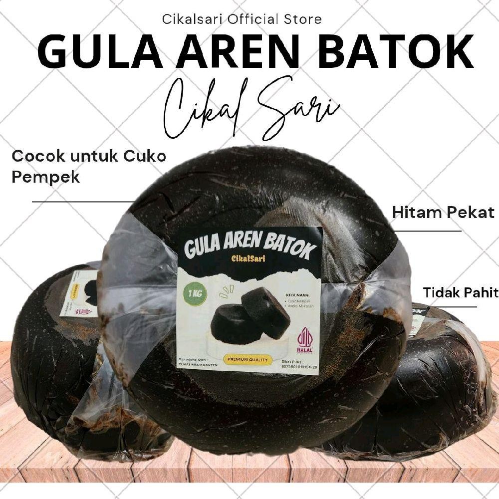 

Gula Aren Asli 1Kg / Gula Aren Batok Lingau Cuko Pempek Palembang Food