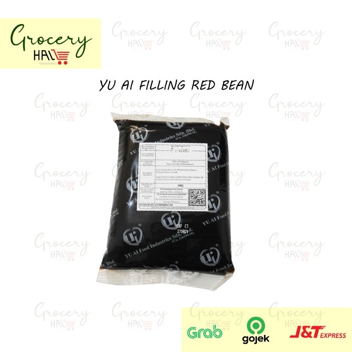 

New Arrival YU AI FILLING PASTE / PASTA RED BEAN 1 KG