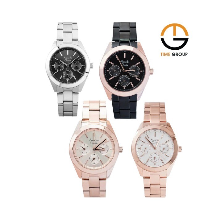 JAM TANGAN WANITA ALEXANDRE CHRISTIE AC2950 AC 2950 BF STAINLESS STEEL