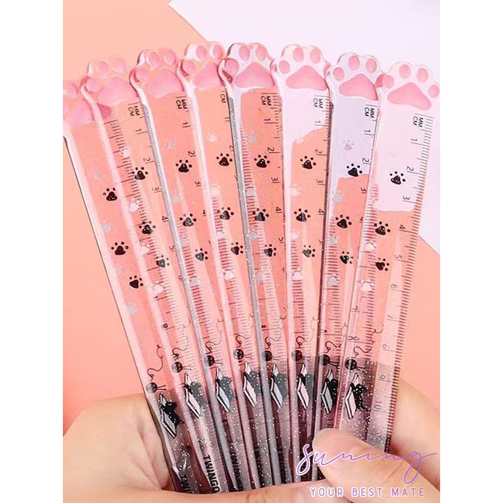 

Cute Ruler Penggaris Lucu Kaki Kucing - 15cm - Twingo C002