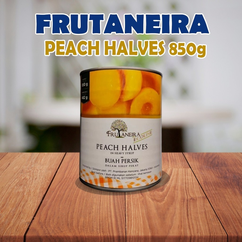 

Frutaneira Ecoline Peach Halves In Syrup 850 Gr