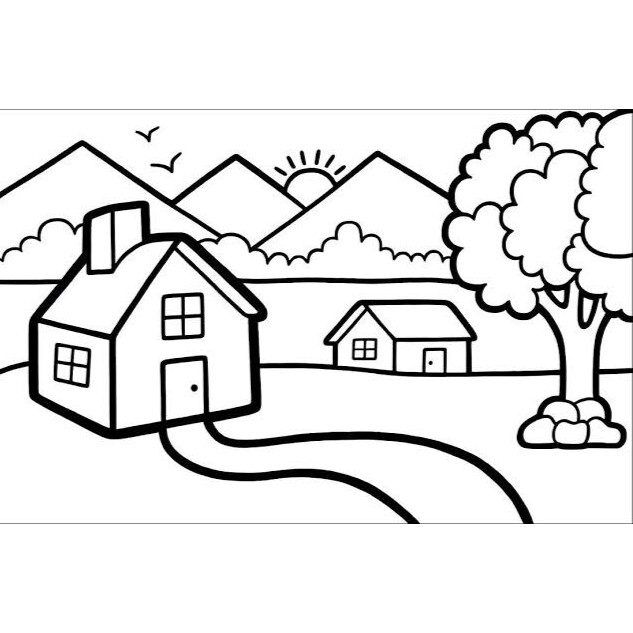 

Isi 20 Lembar Kertas mewarnai untuk anak paud TK dan SD