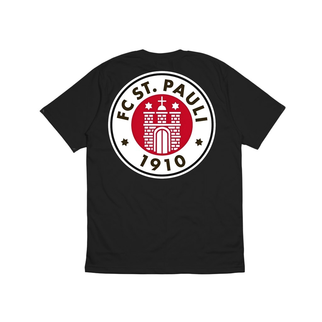 Blowest Id | T shirt Hooligans ST Pauli Football Black Kaos Pria Original